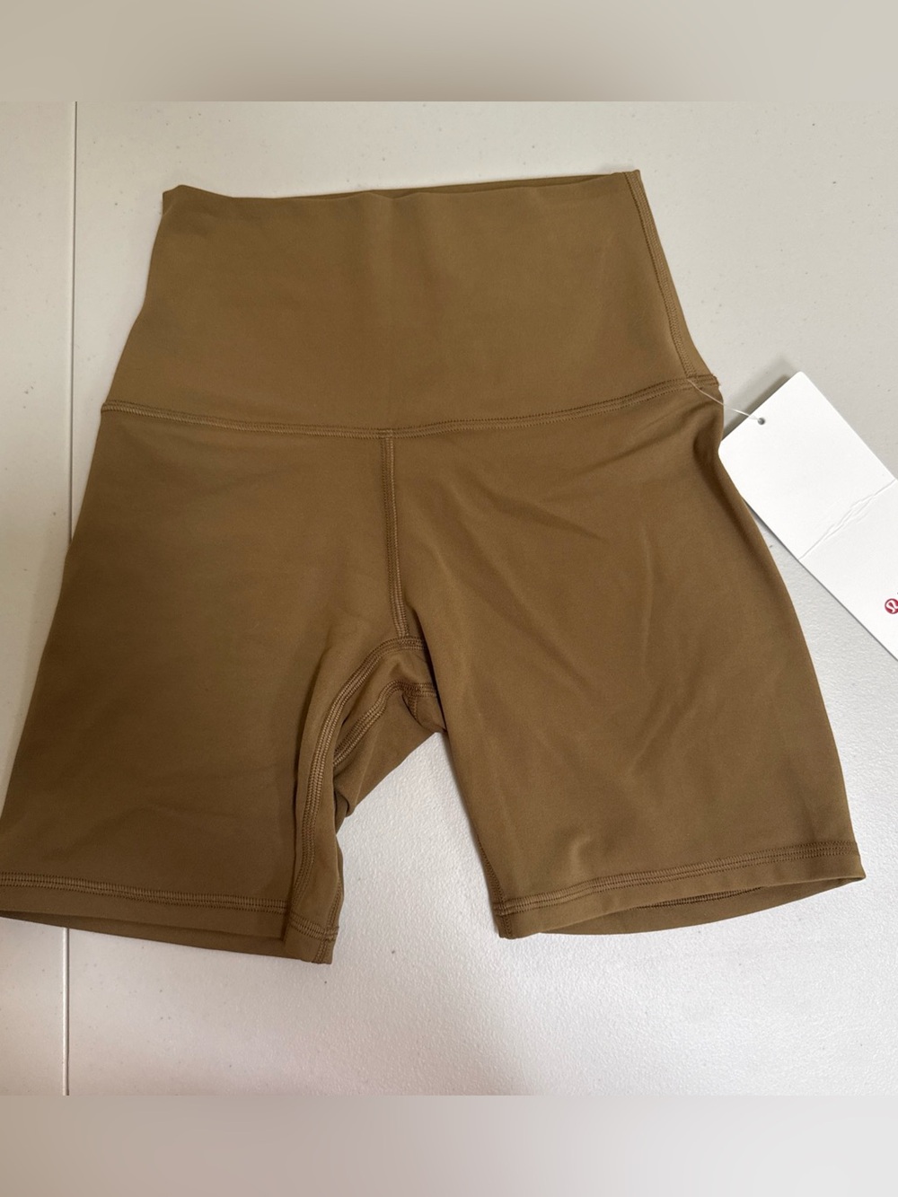 Lululemon Align High Rise Shorts 6” Size 2 NWT All Spice Brown